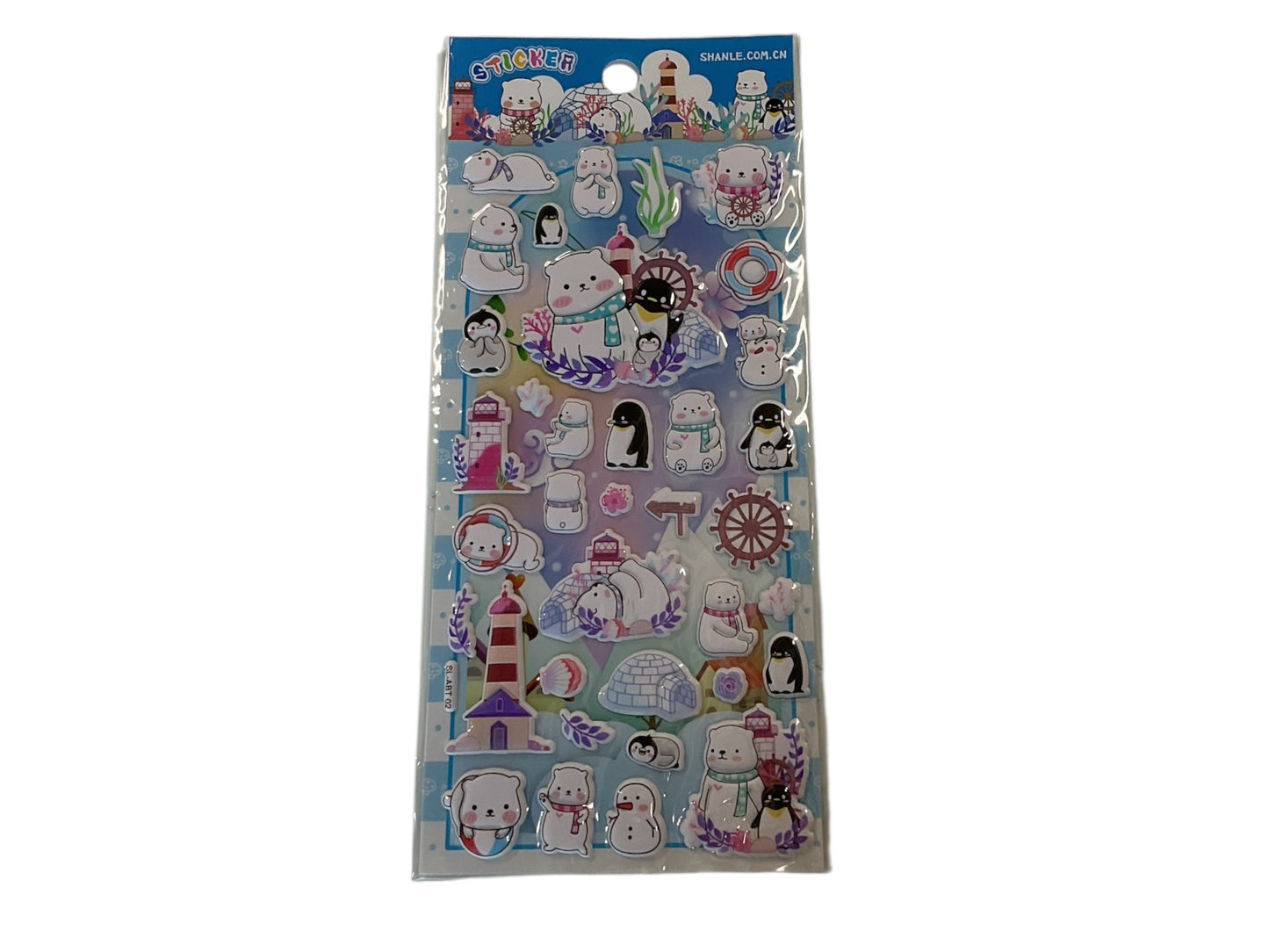 SL-ABT COLORFUL ANIMAL FOAM STICKER