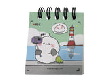 Long-tailed tit Mini Notebook