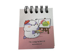 Long-tailed tit Mini Notebook
