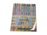 5500 Pokemon 12 Color Slider Pencils
