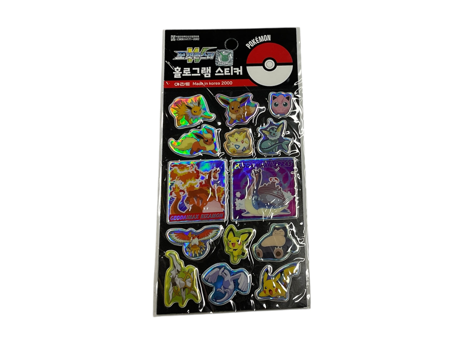 Pokemon stickers