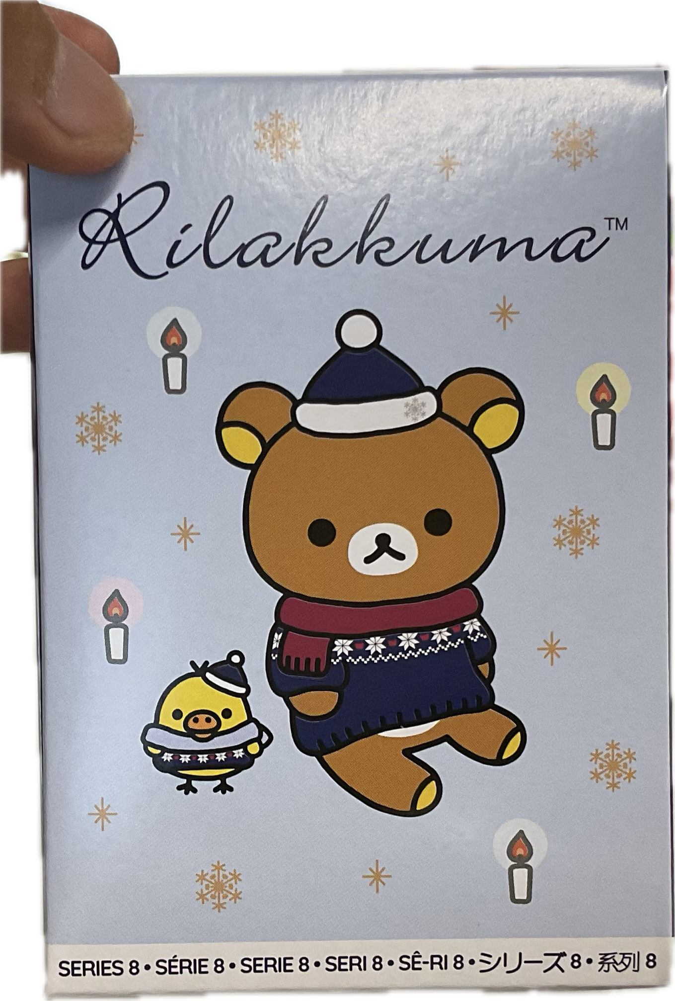 Rilakkuma Winter Keychain Blind Box (SERIE 8)