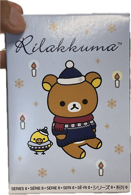 Rilakkuma Winter Keychain Blind Box (SERIE 8)