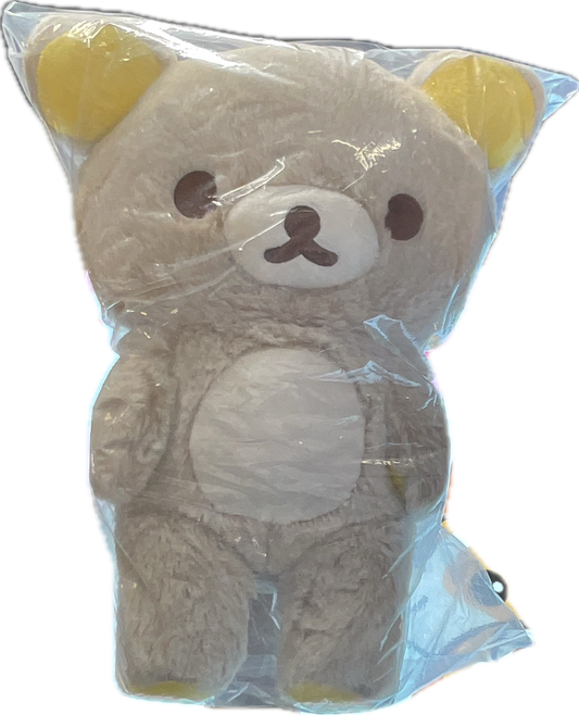 Rilakkuma Medium Gray Plush Bear