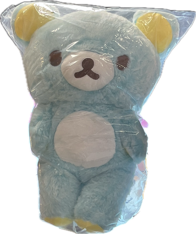 Rilakkuma San-X Original Long Pile Sherbet Series Plush - Blue