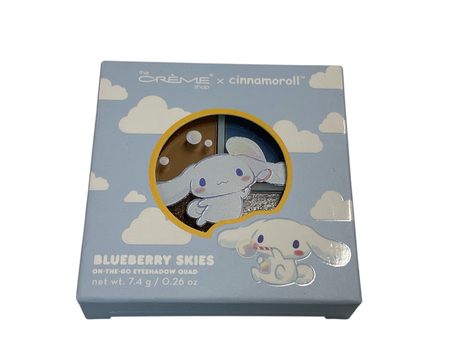 TCS SANRIO Cinnamoroll Eyeshadow Quad (Blueberry Skies)