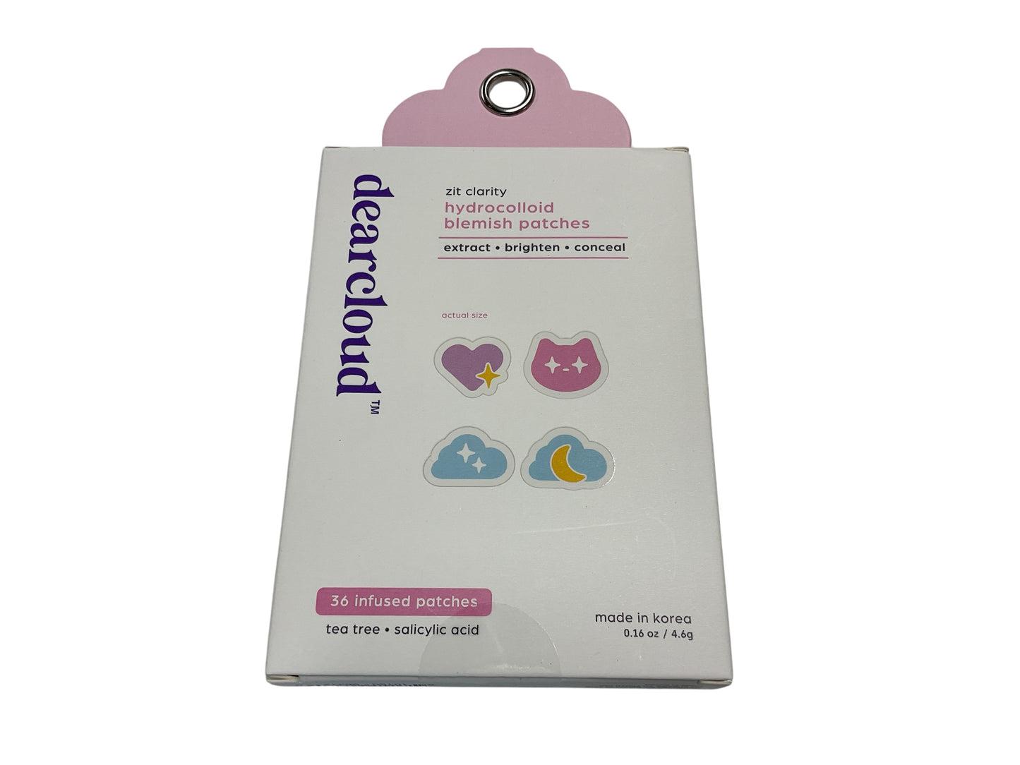 Dearcloud Zit Clarity Hydrocolloid Blemish Patches Refill Box