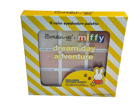 TCS Miffy Dream Day Adventure Eyeshadow Palette+Sticker Sheet