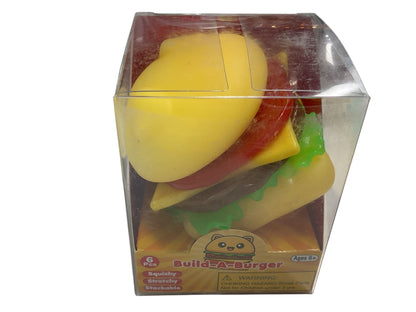 Build-A-Burger Squishy Toy Set