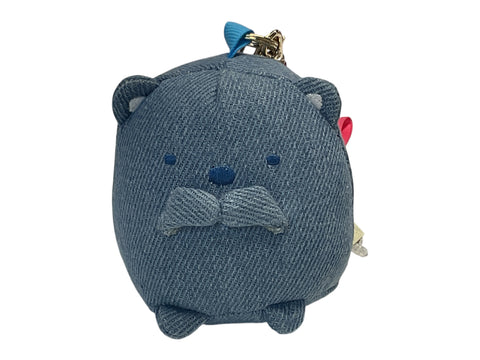 Sumikko Gurashi - Shirokuma Denim 4 Inch Plush Keychain