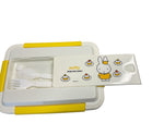 Miffy drawer cutlery compartment four buckle lunch box