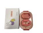Miffy sauce box single layer stainless steel lunch box