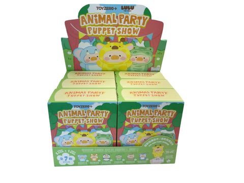 Animal party puppet show