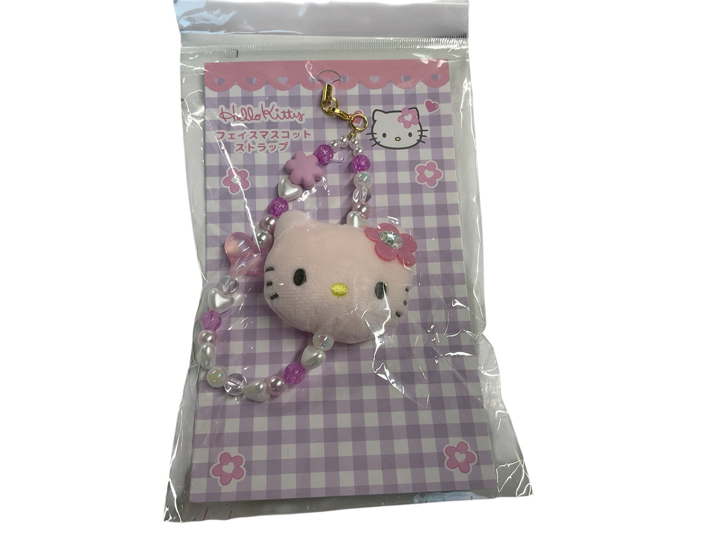 Hello Kitty phone strap flower