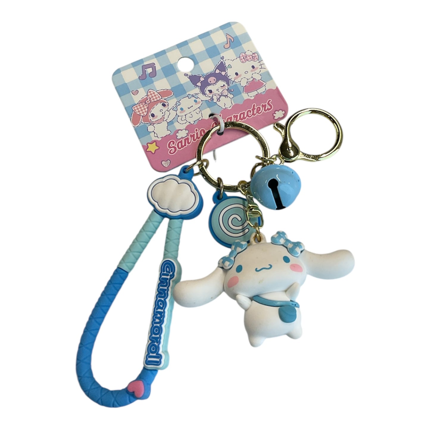 Cinnamoroll keychain with bell