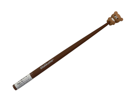 Rilakkuma silicon shake gel pen (brown)