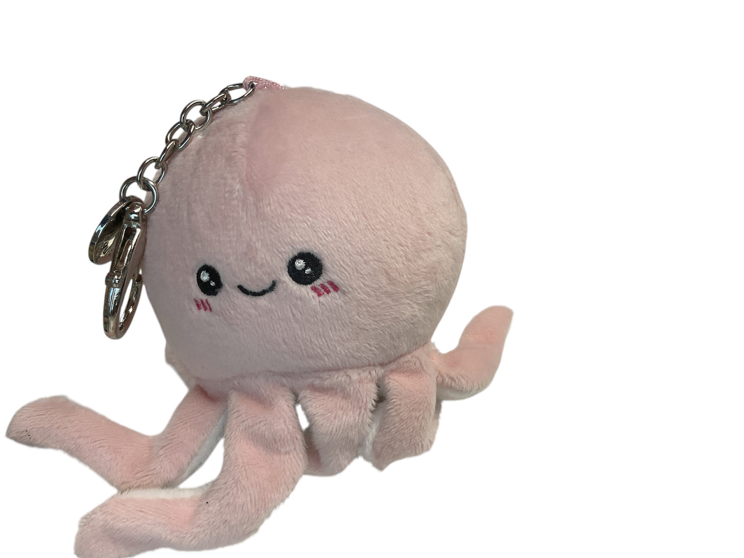 Squishable Pink Octopus Keychain