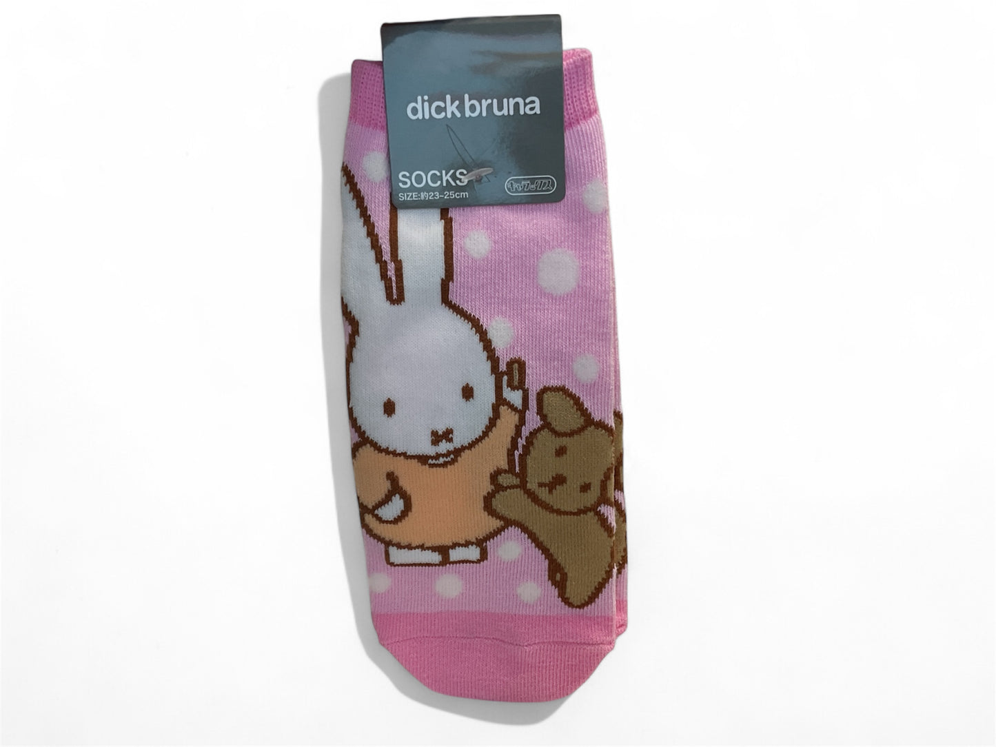 Dick Bruna Miffy Socks Snuffy Pink