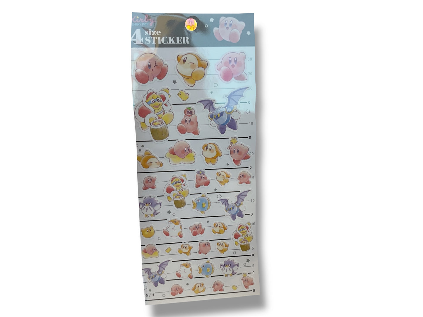 Kirby Shiny Pop Stickers