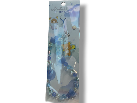 Rilakkuma Blue Keychain