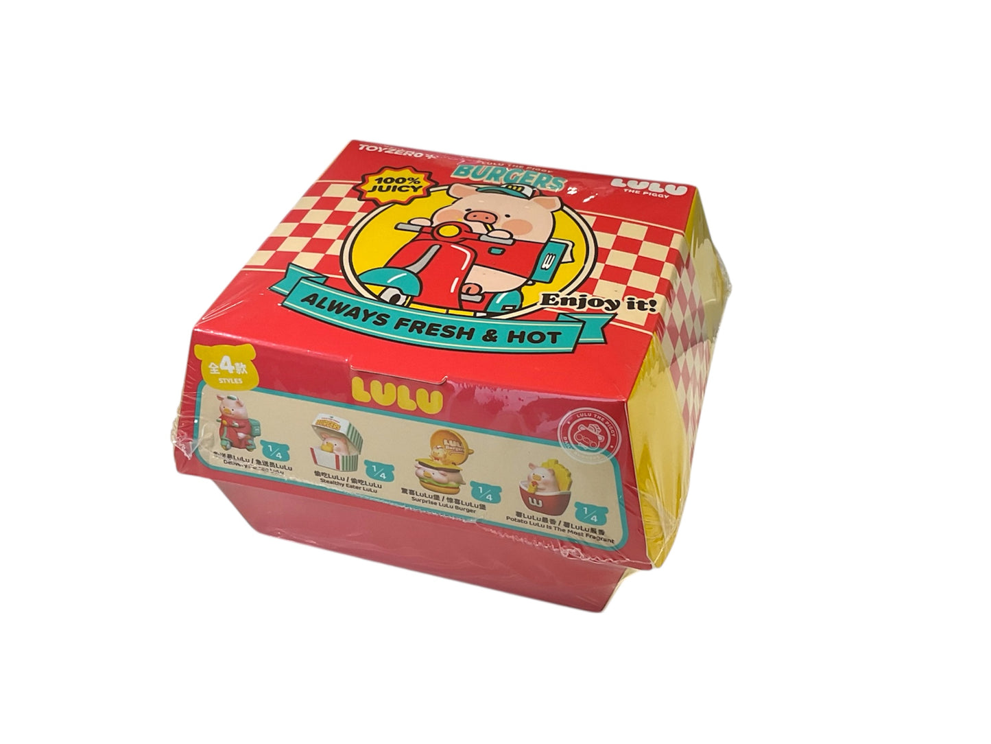 TOYZERO Lulu The Piggy Burger Express Movable Series Blind Box