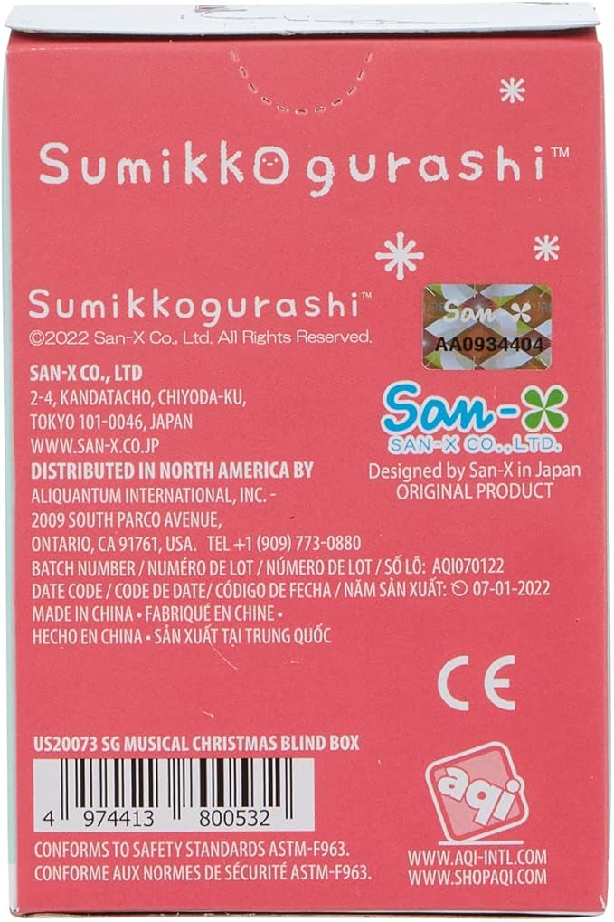 Sumikkogurashi Musical Christmas Blind Box