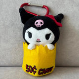 Kuromi Carabiner Mascot Keychain