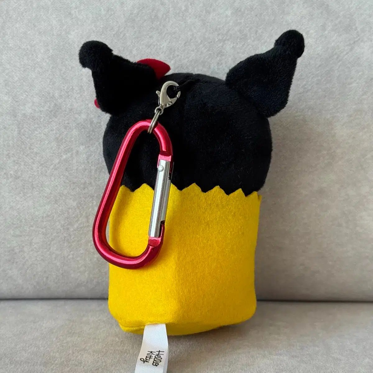 Kuromi Carabiner Mascot Keychain