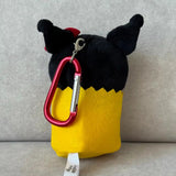 Kuromi Carabiner Mascot Keychain