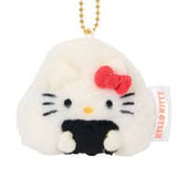 Hello Kitty Onigiri Plush Keychain