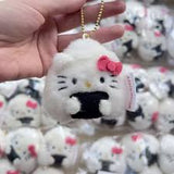 Hello Kitty Onigiri Plush Keychain