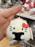 Hello Kitty Onigiri Plush Keychain