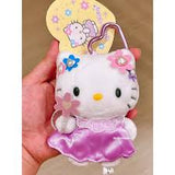 Unicorn kitty pendant keychain plush doll toy