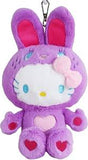 Sanrio hello kitty doll purple colorful bunny