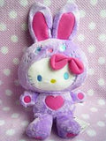Sanrio hello kitty doll purple colorful bunny
