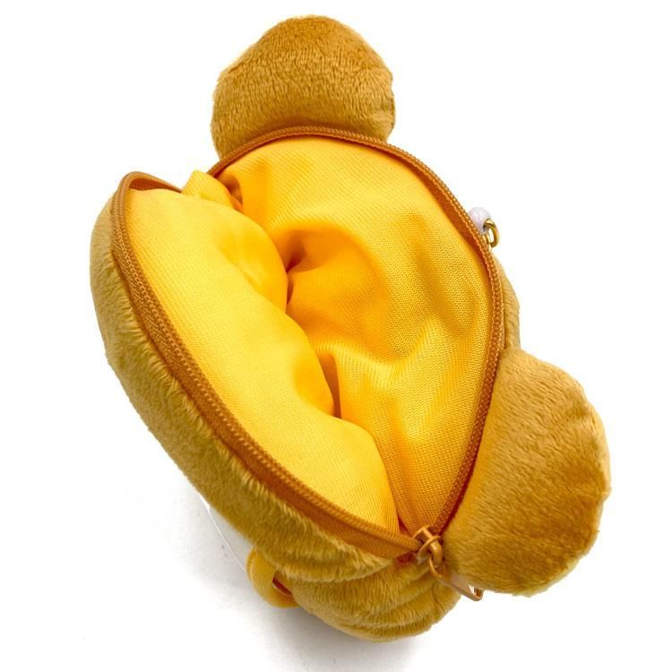 Rilakkuma Face Pass Case Die-Cut Pouch Keychain