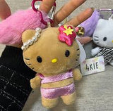 Hello Kitty gogo gal style up mascot keychain