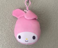 My Melody smiling plush Keychain