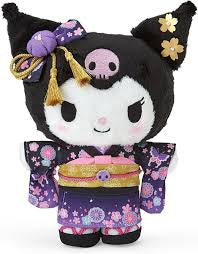 Sanrio Kuromi kimono Japan Sakura plush