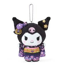 Sanrio Kuromi kimono Japan Sakura plush