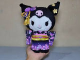 Sanrio Kuromi kimono Japan Sakura plush