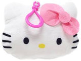 Hello kitty face plush Keychain