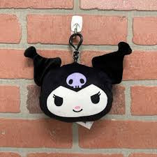 Sanrio Kuromi soft squishee keychain