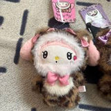 Sanrio my melody Kuromi leopard print mascot