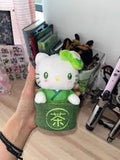 Sanrio matcha bowl mascot plush