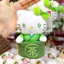 Sanrio matcha bowl mascot plush