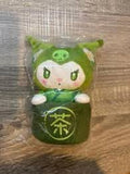 Sanrio Kuromi matcha bowl pouch plush