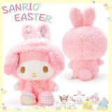My Melody Fluffy Easter Bunny Plush Keychain