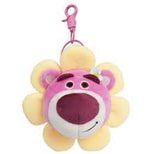 Toy Story Lotso Bear Flower Head Plush Keychain