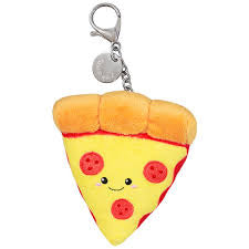 Squishable Comfort Food Mini Pizza Slice Plush Keychain
